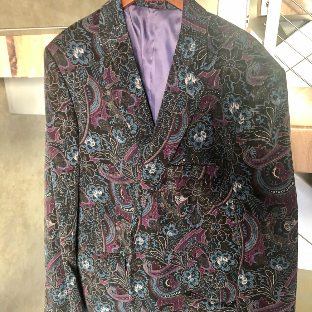 Men’s XL Paisley  Party Fun Jacket